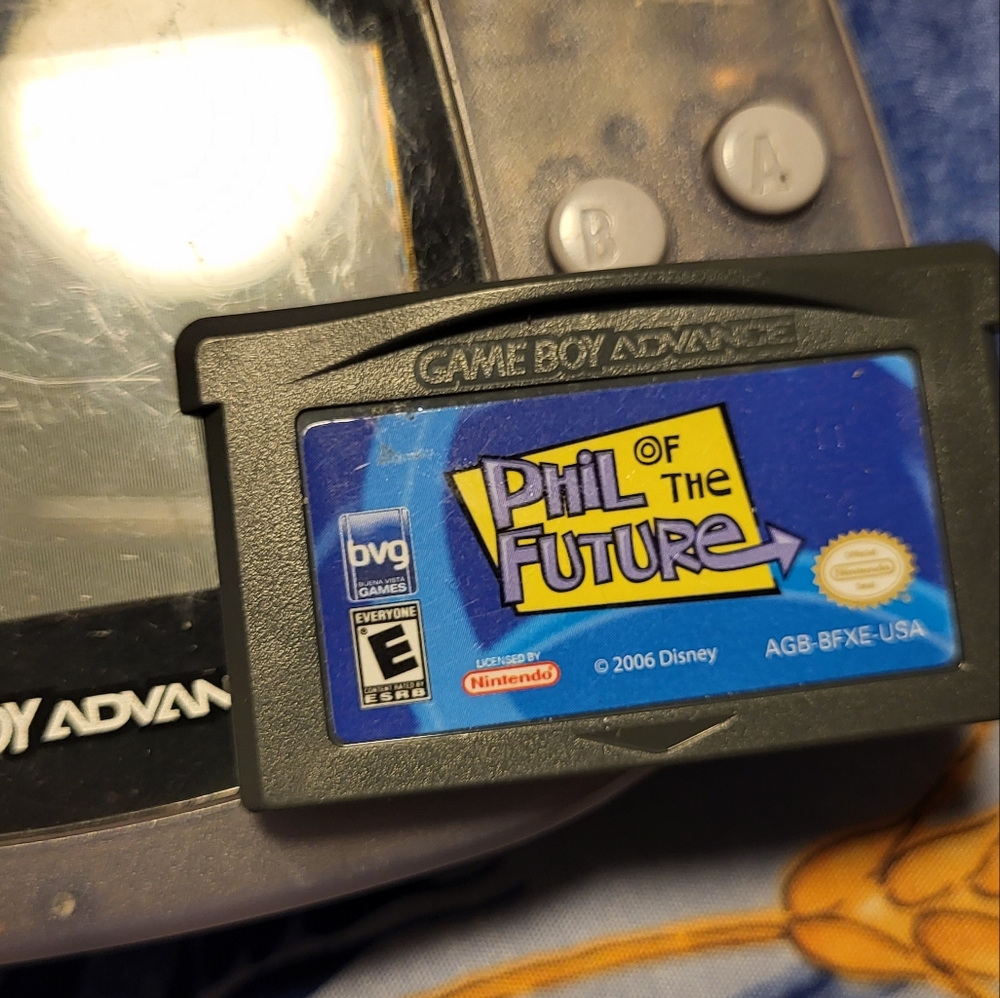 2006 Disney × Nintendo Phil Of The Futre Gameboy Advance Game